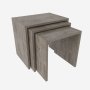 HANAH HOME Set stolova Nora Dark Grey - slika 4
