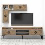 HANAH HOME TV polica Samba Blue - slika 2