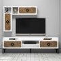 HANAH HOME TV polica Samba White - slika 2