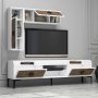 HANAH HOME TV polica Samba White - slika 4