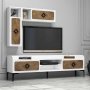 HANAH HOME TV polica Samba White - slika 1