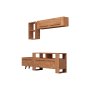 HANAH HOME TV polica Venom Unit Pine - slika 5