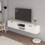 HANAH HOME TV polica Denoya 2 TV Unit White v2 - slika 5