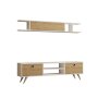 HANAH HOME TV polica Italo White Pine - slika 1