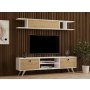 HANAH HOME TV polica Italo White Pine - slika 2