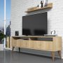HANAH HOME TV polica Best Oak - slika 1