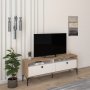 HANAH HOME TV polica Eylul Oak White - slika 3
