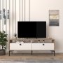 HANAH HOME TV polica Eylul Oak White - slika 1