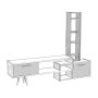 HANAH HOME TV polica Lagomood Manzara White Oak - slika 4