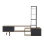 HANAH HOME TV polica Lagomood Manzara Anthracite Walnut - slika 1
