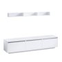 HANAH HOME TV polica Prag White - slika 1