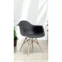 AVATAR Stolica Classic jaje- Crna (60589) - slika 1
