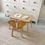 HANAH HOME Dečiji sto i stolica Mickey One Chair Set Brown - slika 3