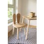 HANAH HOME Dečiji sto i stolica Bunny One Chair Set Brown - slika 3