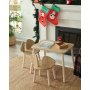 HANAH HOME Dečiji sto i stolice Mickey Two Chair Set Brown - slika 2