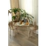 HANAH HOME Dečiji sto i stolice Bunny Two Chair Set Brown - slika 3
