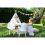 HANAH HOME Dečiji sto i stolice Bunny Two Chair Set White - slika 2