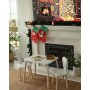 HANAH HOME Dečiji sto i stolice Bunny Two Chair Set White - slika 1
