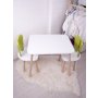 HANAH HOME Dečiji sto i stolice Bunny Two Chair Set Pistachio Green White - slika 2