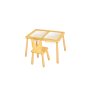 HANAH HOME Dečiji sto i stolica Table and Chair White - slika 1