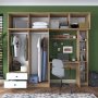 HANAH HOME Ormar sa radnim stolom BA122 2697 - slika 4