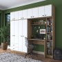HANAH HOME Ormar sa radnim stolom BA122 2697 - slika 1