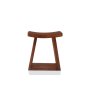 HANAH HOME Stolica Wave Stool Walnut - slika 1