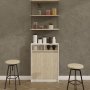 HANAH HOME Preklopni sto Bracked Travertine - slika 1