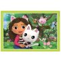 CLEMENTONI Puzzle 4U1 Gabbys Dollhouse - slika 2