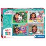 CLEMENTONI Puzzle 4U1 Gabbys Dollhouse - slika 1