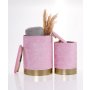HANAH HOME Set taburea Comfort Pink - slika 2
