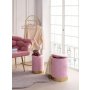 HANAH HOME Set taburea Comfort Pink - slika 1
