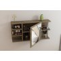 HANAH HOME Zidna polica Marta Walnut - slika 3