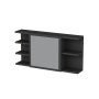 HANAH HOME Zidna polica Marta Anthracite - slika 4