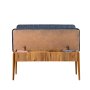 HANAH HOME Trpezarijska klupa Vina Bank Dark Blue Atlantic - slika 5