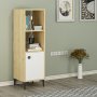 HANAH HOME Višenamenski ormar Alone Sapphire Oak White - slika 5