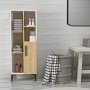 HANAH HOME Višenamenski ormar Ephesus White Sapphire Oak - slika 1