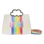 Loungefly Lisa Frank Rainbow Cloud Handle Chain Strapbody Torba - slika 1