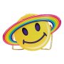 Loungefly Lisa Frank Yellow Rainbow Ring Saturn Cossbody Torba - slika 1