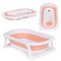 ECO TOYS Sklopiva kadica za bebe sa odvodom - Pink - slika 1