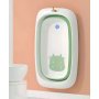 ECO TOYS Sklopiva kadica za bebe sa odvodom - Green cow - slika 2