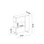 HANAH HOME Višenamenski ormar Bambi White - slika 5