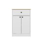 HANAH HOME Višenamenski ormar Latte White Atlantic Pine - slika 3
