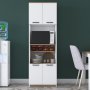 HANAH HOME Višenamenski ormar F7 1798 Walnut - slika 2