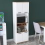 HANAH HOME Višenamenski ormar F7 1798 Walnut - slika 3