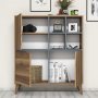 HANAH HOME Višenamenski ormar Pulse Walnut Blue - slika 2