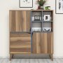 HANAH HOME Višenamenski ormar Pulse Walnut Blue - slika 1