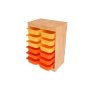 HANAH HOME Višenamenski ormar Oak Organizer Vertical - slika 2