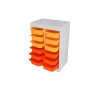 HANAH HOME Višenamenski ormar White Organizer Vertical - slika 1