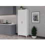 HANAH HOME Višenamenski ormar Garnet White - slika 3